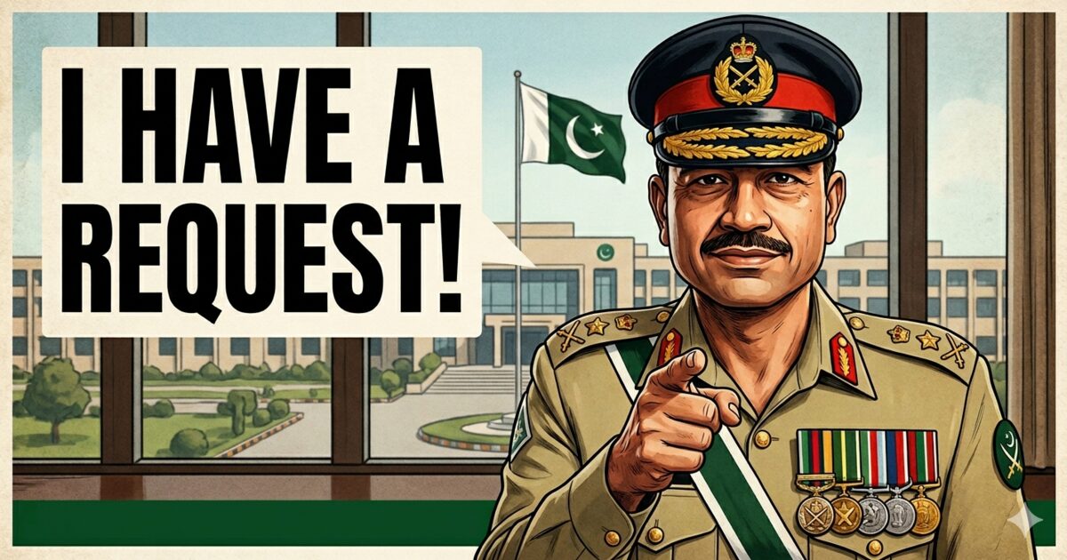 At Pakistan's Request